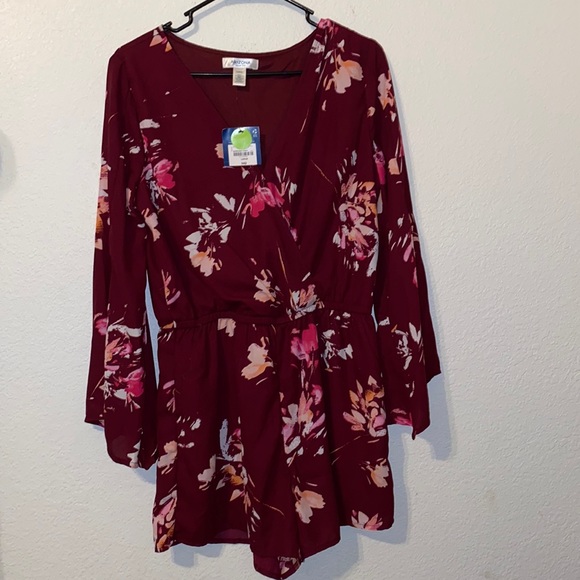 Arizona Floral Shorts Jumpsuit - Picture 1 of 7